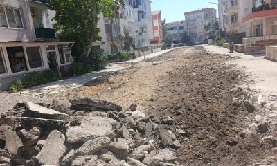 Gül Sokak Baştan Sona Kazıldı: Yol Çalışmaları Sürüyor