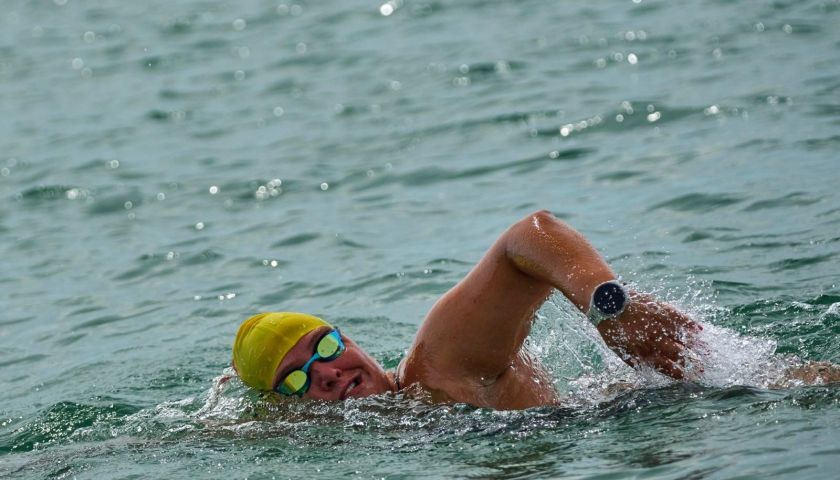 Çanakkaleli Sporcu Melisa Uluarslan, Kuzey Kanalı’nı geçti