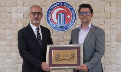 Biyoistatistik uzmanlarından ÇOMÜ Rektörü Erenoğlu’na ziyaret