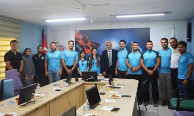 Müdür Görgülü'den Çanakkale UMKE ekibine ziyaret