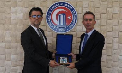 Turist rehberlerinden Rektör Erenoğlu’na ziyaret