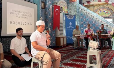 Ayvacık’ta Kur’an kursu öğrencileri bilgi yarışmasında buluştu