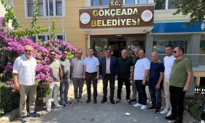 Gökçeada’dan Turgay Kılıç’a yoğun ilgi