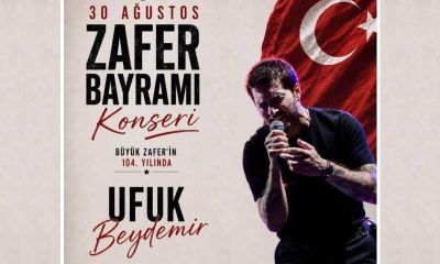 Ufuk Beydemir, Gökçeada'daki 30 Ağustos kutlamalarında sahne alacak