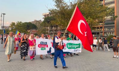 Çanakkale kordonu, Festival korteji ile şenlendi