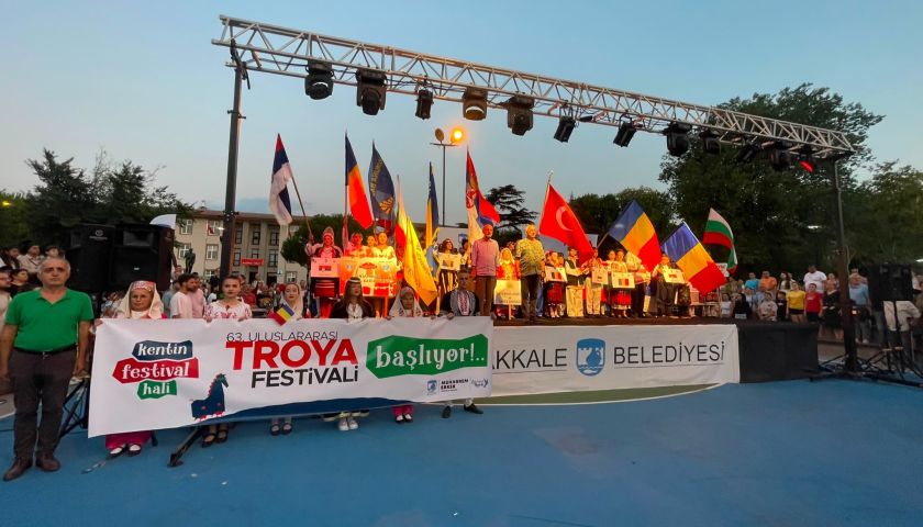 8. Uluslararası Troya Dans Festivali ve Yarışması başladı