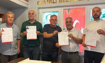 Yeni Parti’de Geyikli hareketliliği: 5 belediye meclis üyesi partiye katıldı