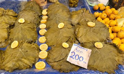 Asma yaprağının kilosu 300 liraya dayandı! Pazarda fiyat şaşkınlığı
