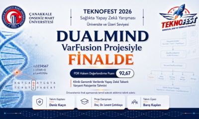 ÇOMÜ’lü öğrencilerden TEKNOFEST 2026’da büyük başarı: DualMind finale kaldı