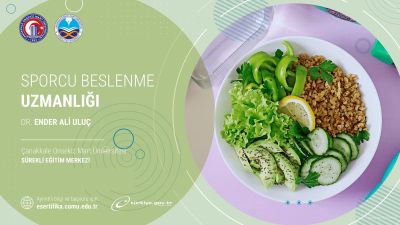 ÇOMÜ’den sporculara yönelik beslenme eğitimi