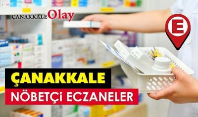 10 Ağustos 2026 Pazartesi Çanakkale ve Kepez eczane listesi