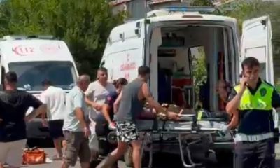 Gökçeada'daki motosiklet kazasında 2 kişi hayatını kaybetti