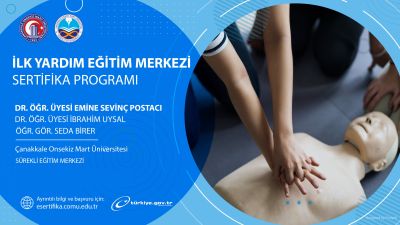ÇOMÜ’de ilk yardım eğitimi için yeni dönem başlıyor