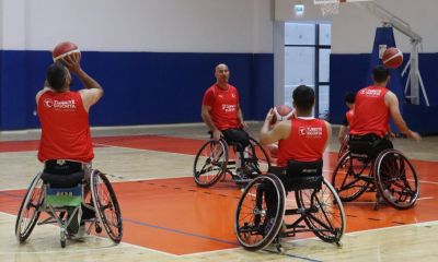 Tekerlekli Sandalye Basketbol A Milli Takımı, Dünya Şampiyonasına Güzelyalı'da hazırlanıyor
