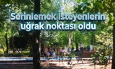 Serinlemek İsteyenlerin uğrak noktası oldu