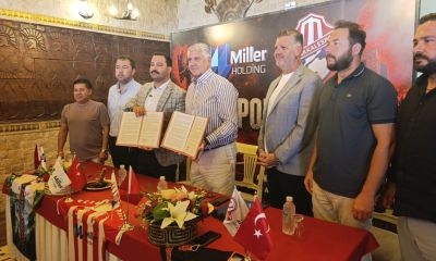 Çanakkalespor ile Miller Holding arasında sponsorluk anlaşması imzalandı