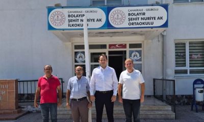 Gelibolu'daki okullarda yeni dönem hazırlıkları devam ediyor