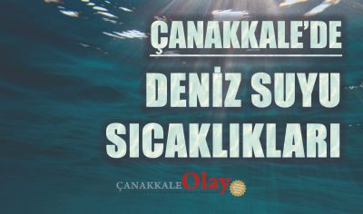 Çanakkale Deniz Suyu Sıcaklıkları: 13 Ağustos 2026 Perşembe