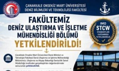 ÇOMÜ Denizcilik Bölümü denetimlerden başarıyla geçti