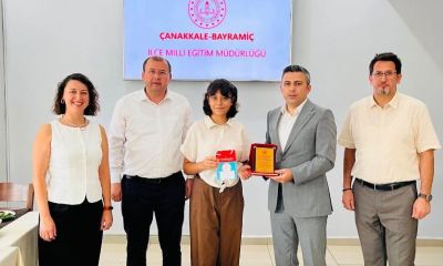 Bayramiç'te başarılı öğrenciler kahvaltıda buluştu