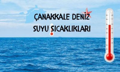 Çanakkale Deniz Suyu Sıcaklıkları: 17 Ağustos 2026 Pazartesi