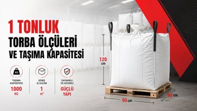 1 Tonluk Torba Ölçüleri ve Taşıma Kapasitesi