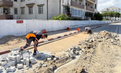 Lapseki’de ilçe genelinde çalışmalar hız kesmeden sürüyor