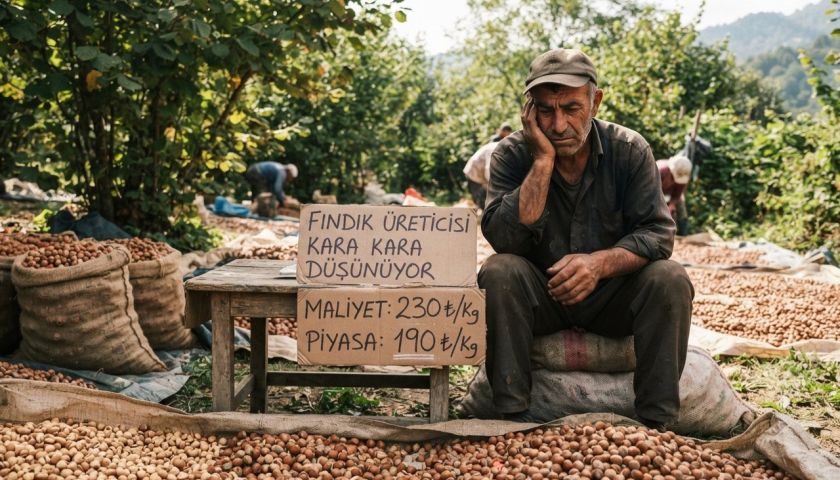 Fındık fiyatında düşüş üreticiyi endişelendiriyor: Maliyet 230 lira, piyasa 190 lira