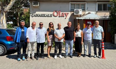Beşiktaşlılar ile Çanakkale Olay Gazetesi’nde Samimi Buluşma