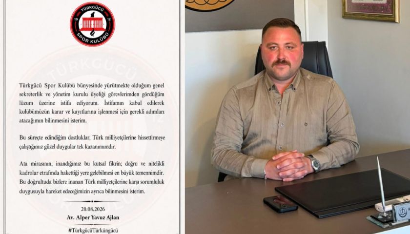 Türkgücü’nde Önemli Ayrılık! Alper Yavuz Ajlan İstifasını Duyurdu