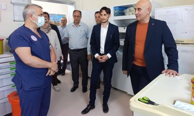 Hakan Görgülü Yenice’de sağlık kurumlarını ziyaret etti