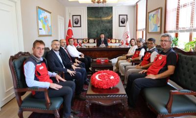 Gökçeada Kaymakamı Osman Acar’a üst üste ziyaretler