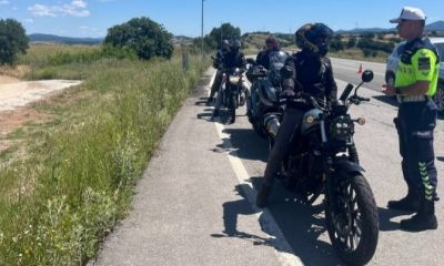 Çanakkale'de motosikletlilere denetim