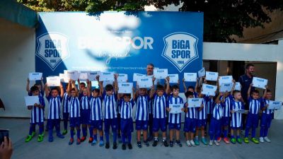 Bigaspor Yaz Futbol Okulu’nda Kapanış Coşkusu