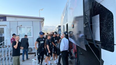 Beşiktaş kafilesi, Antalya'da