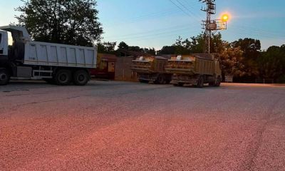 Kuzey köylerinde yollar yenileniyor! Sathi kaplama çalışmaları ikinci etaba geçti