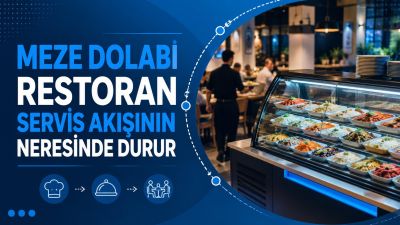 Meze Dolabı Restoran Servis Akışının Neresinde Durur