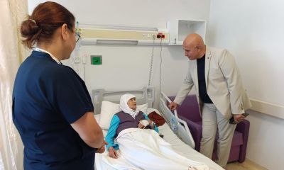 Lapseki’de sağlık kurumları ziyaret edildi
