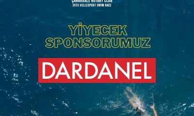Dardanel, 39. Çanakkale Boğazı Yüzme Yarışı’nda Sporcuların Yanında