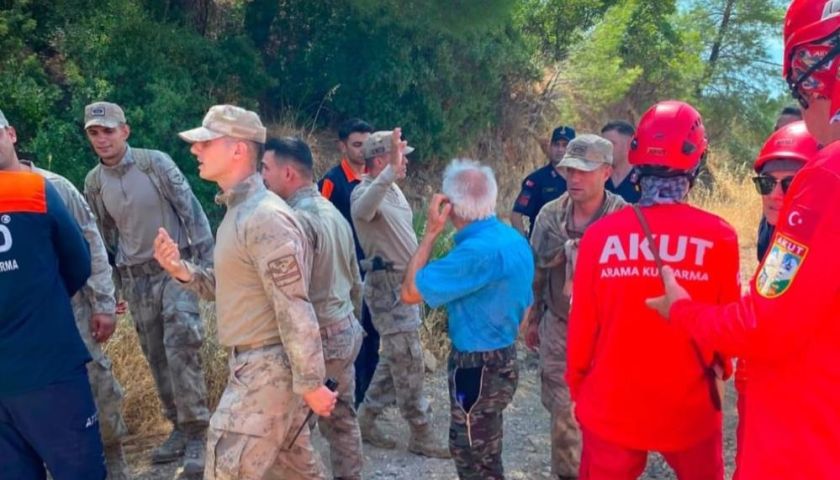 Ayvacık'ta kaybolan alzaymır hastası bulundu   