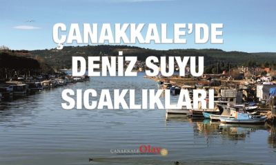 Çanakkale’de sıcak hava bunaltıyor, deniz suyu serinletiyor