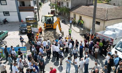 Kalkım’da doğalgaz için ilk kazma vuruldu