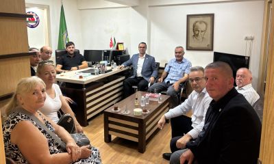 Rıdvan Uz’dan Ayvacık’ta ziraat odası ve esnaf ziyareti