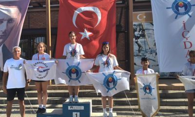 Zafer Bayramı’nda Yelkenciler Yarıştı
