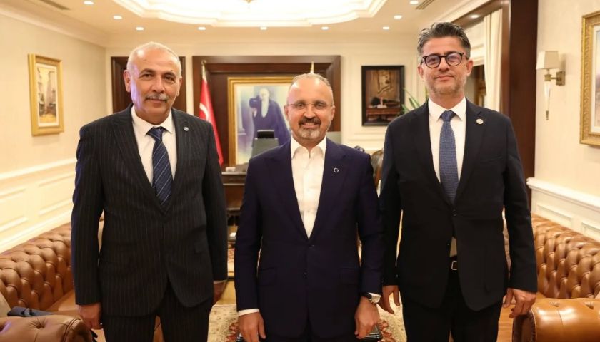 Turan, Erenoğlu ve Zileli'yi ağırladı