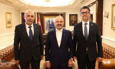 Turan, Erenoğlu ve Zileli'yi ağırladı
