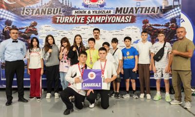 Çanakkaleli Muaythai Sporcularından Türkiye Şampiyonası’nda Büyük Başarı