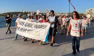 Çanakkale'de 1 Eylül Dünya Barış Günü yürüyüşü düzenlendi