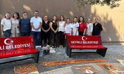 Geyikli Belediyesi Hizmet Binası Seramik Sanatıyla Renklendi