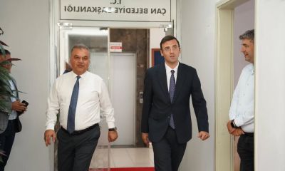 Çan Kaymakamı Bülent Şimşek’ten Başkan Harun Arslan’a İade-i Ziyaret